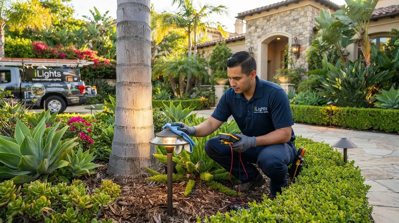Why Your Landscape Lighting Needs an Annual Check-Up Plan