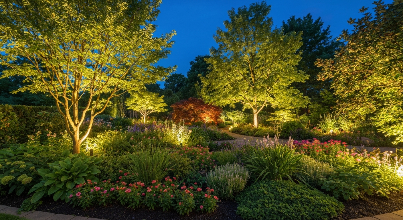Landscape Lighting Installation